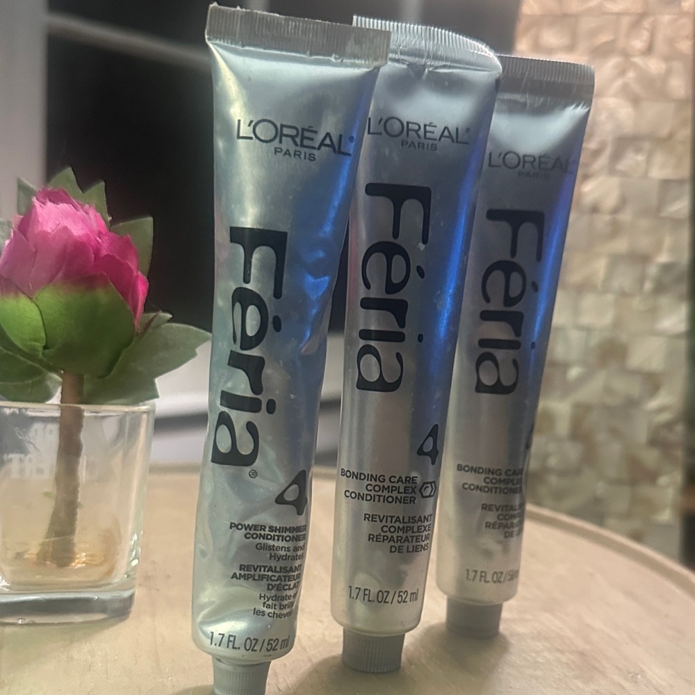 L'Oreal Féria Bonding Care Conditioner Trio 3 pcs.